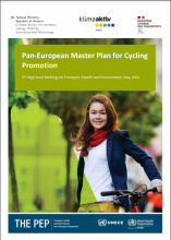Pan-European Master Plan for Cycling Promotion: 5th High-level Meeting on Transport, Health and Environment, May 2021